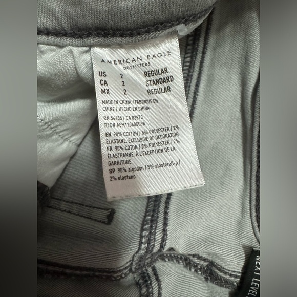 Grey American Eagle Jeans - Picture 4 of 4